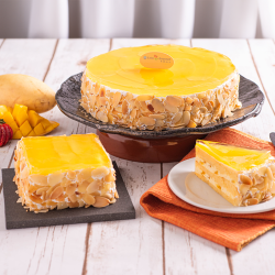 Mango Mousse Cake