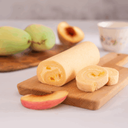 Mango Peach<br/> Swiss Roll