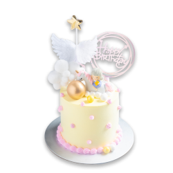 Starry Angel Cake