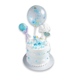 Azure Cloud-Rider Cake