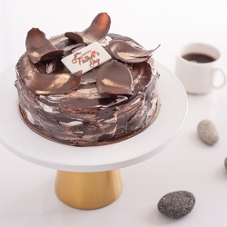 Dad's Classic Fudge Cake