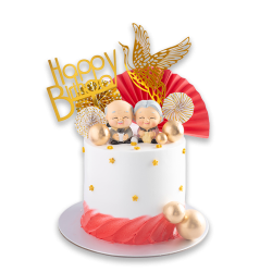 Golden Years Cake