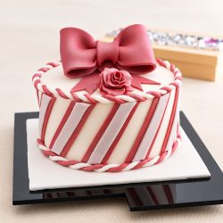 Elegant Rose Celebration Cake