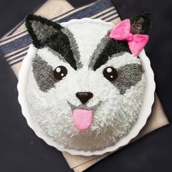 Husky Cake