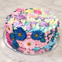 Enchanted Garden Cake