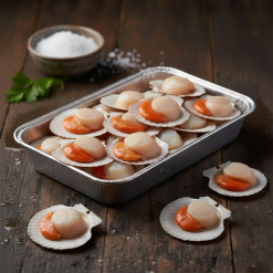 Half Shell Scallops (1 kg pack)